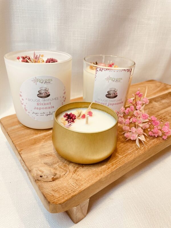 Bougie Rituel japonais – Sérénité